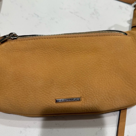 Rebecca Minkoff Bree Belt Bag - Honey Nubuck Suede Leather - Picture 5 of 16